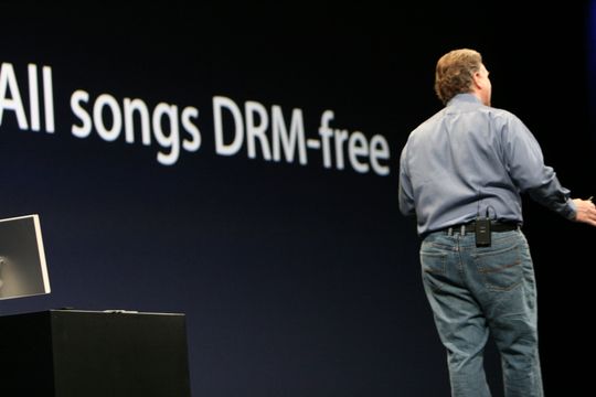 Apple' presentation about DRM-free MP3